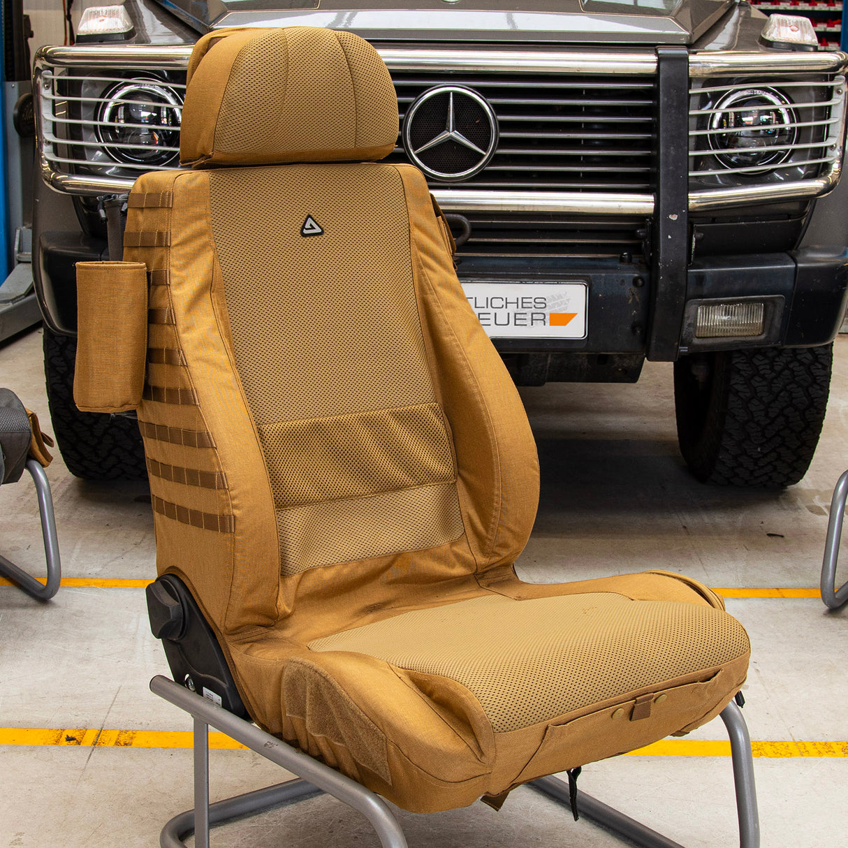 Driver Seat Cover scheel-mann Sportline LR Edition